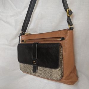 Fossil Large Kinley Leather Crossbody